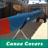 Outrigger canoe covers, surfski covers